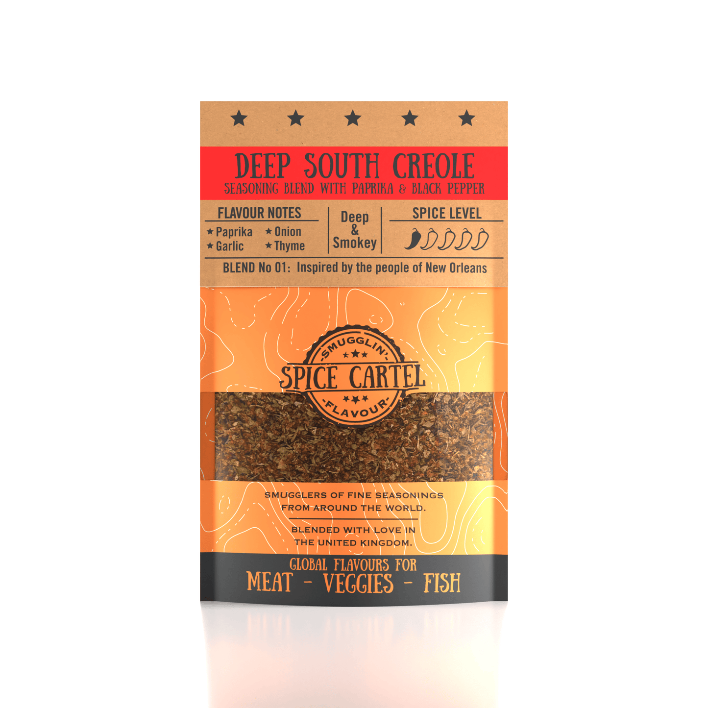 Spice Cartel's Deep South Creole 35g Resealable Pouch - Magsmarts