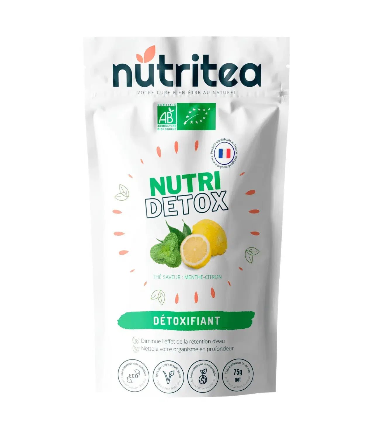NutriDetox - Thé detox bio et drainant - Magsmarts