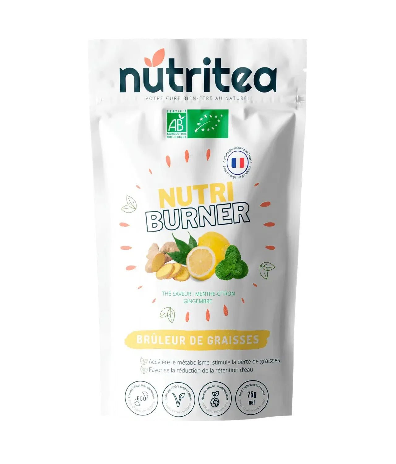 NutriBurner - Thé Detox Bio brûle graisse - Magsmarts