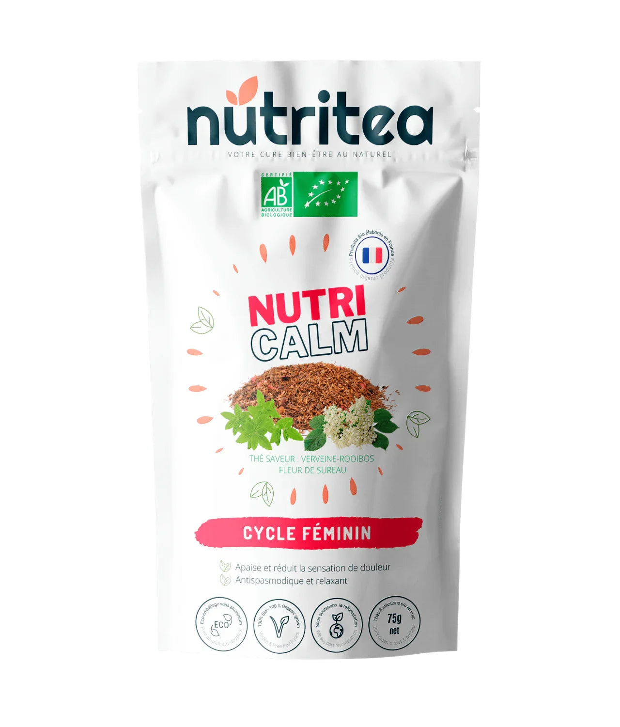 NutriCalm - Thé Bio cycle féminin - Magsmarts