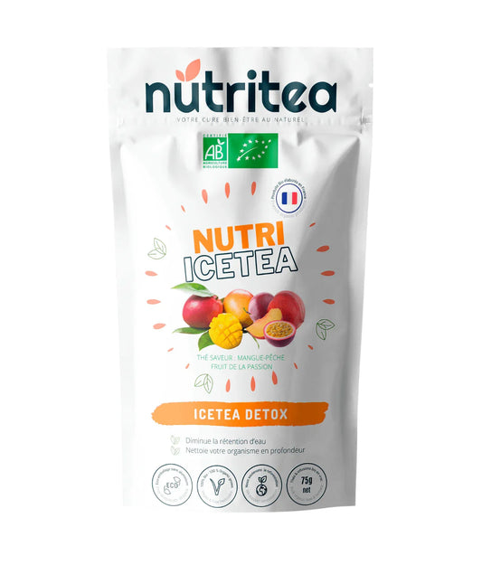Nutri - IceTea - Thé glacé detox bio à boire froid ou chaud - Magsmarts