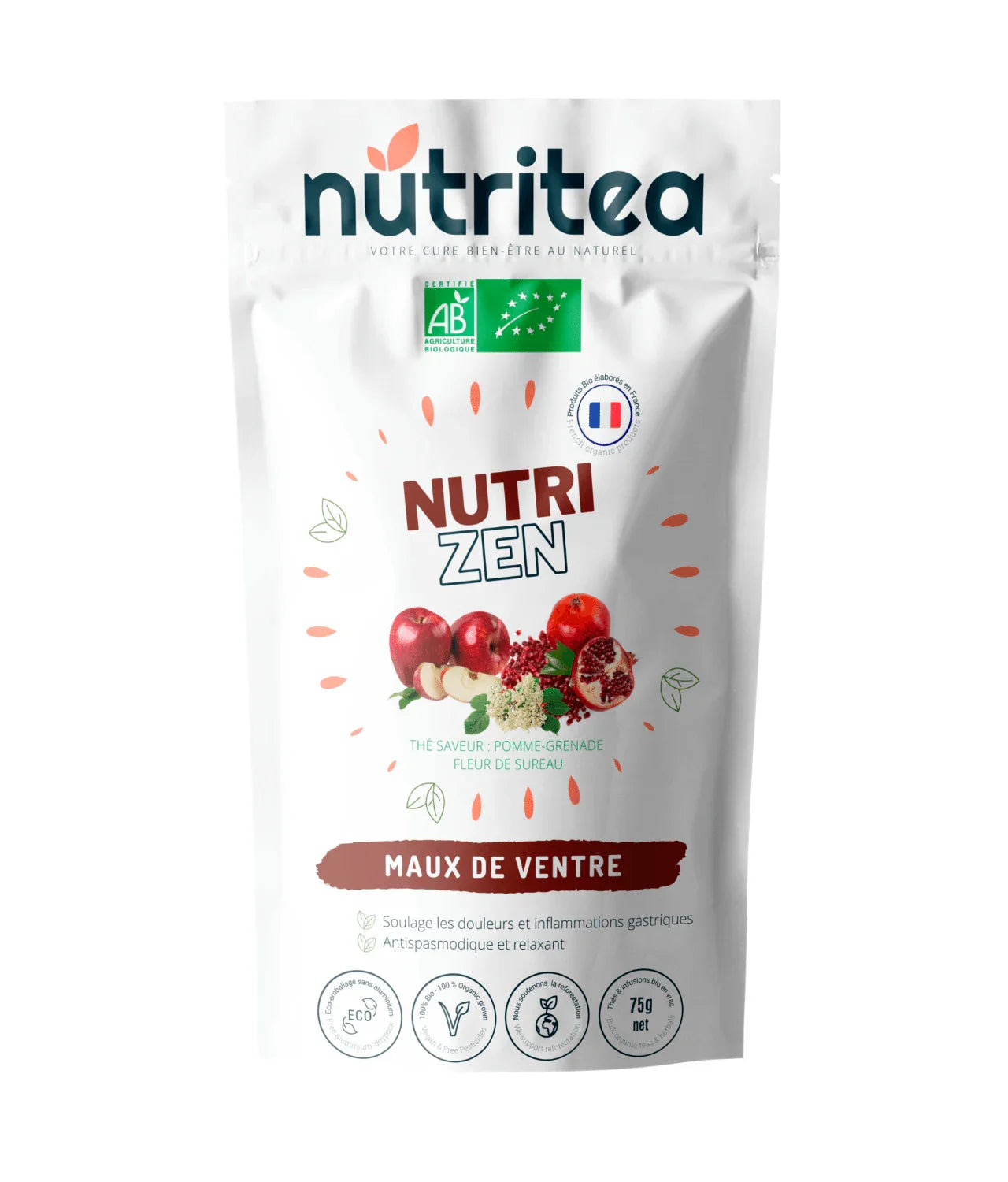 NutriZen - Thé Bio Maux de ventre - Magsmarts