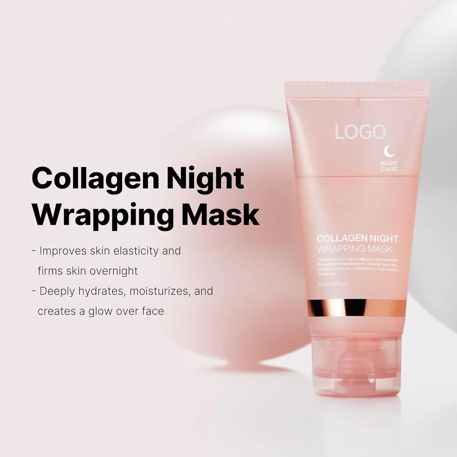 Collagen peel - off mask smearable deep cleansing skin rejuvenation moisturizing skin care sleeping mask - Magsmarts