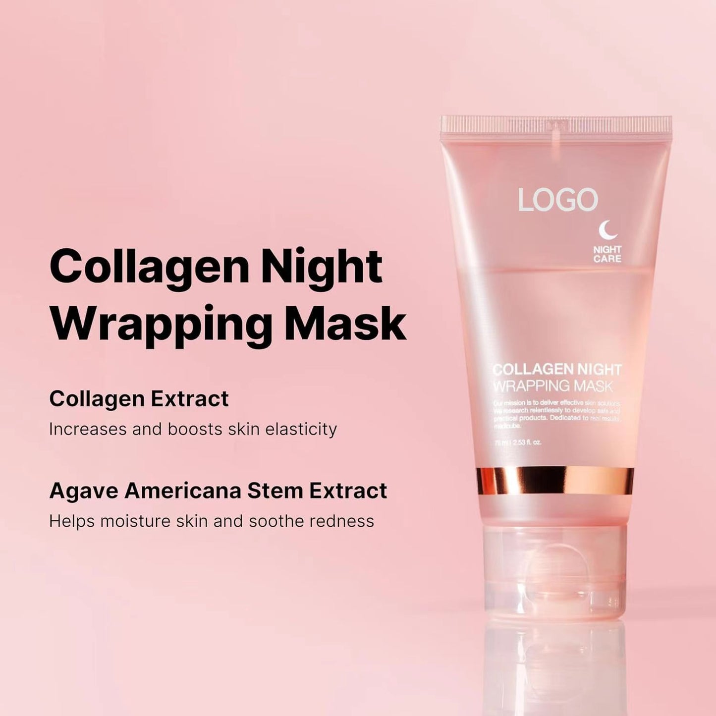 Collagen peel - off mask smearable deep cleansing skin rejuvenation moisturizing skin care sleeping mask - Magsmarts
