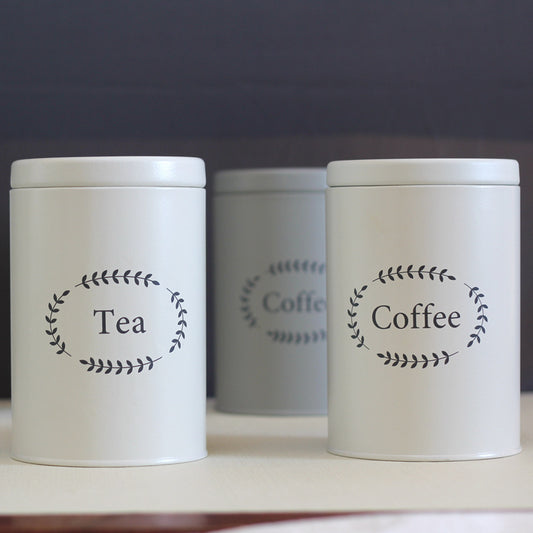 Tea, Coffee Storage Tank Desktop Dustproof Storage Can