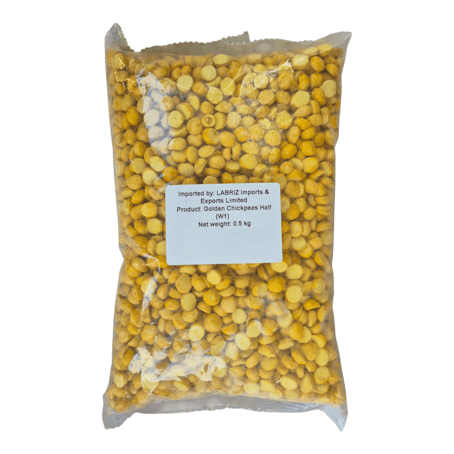 Roasted Chickpeas Halves – Natural Organic Premium - quality + Free sample! – 500 g - Magsmarts