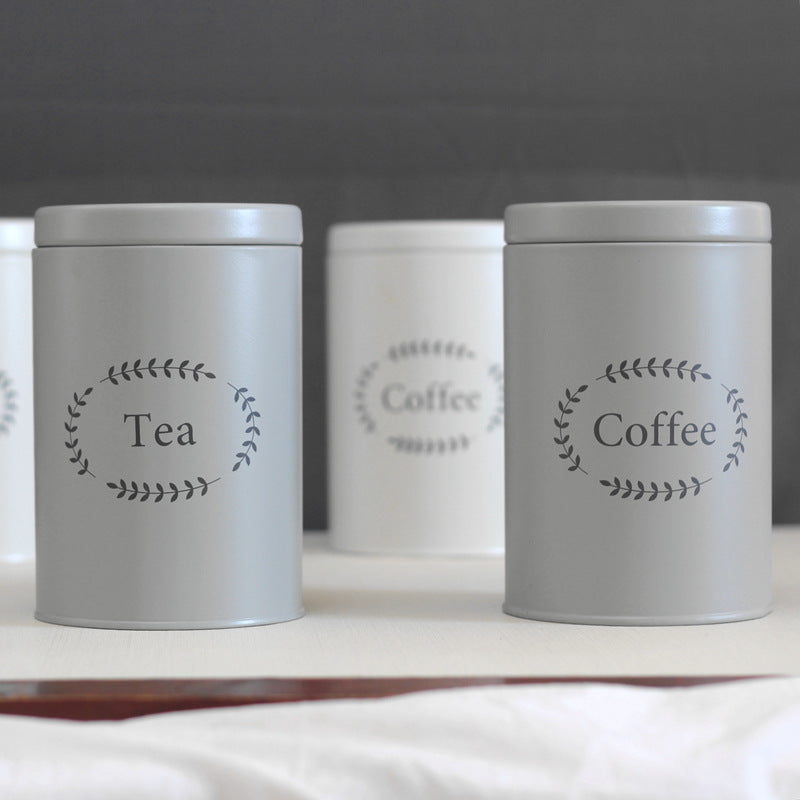 Tea, Coffee Storage Tank Desktop Dustproof Storage Can
