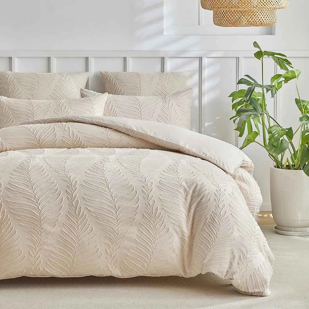 Duvet Cover Bedding Set Twin Full Queen King Size 135x200 Nordic Quilt Cover 240x220 Double Single Bow Leaf Bed Linen 200x200 - Magsmarts