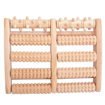 NNEOBA Foot Roller Massager Plantar Fasciitis & Neuropathy Relief Brown - Magsmarts
