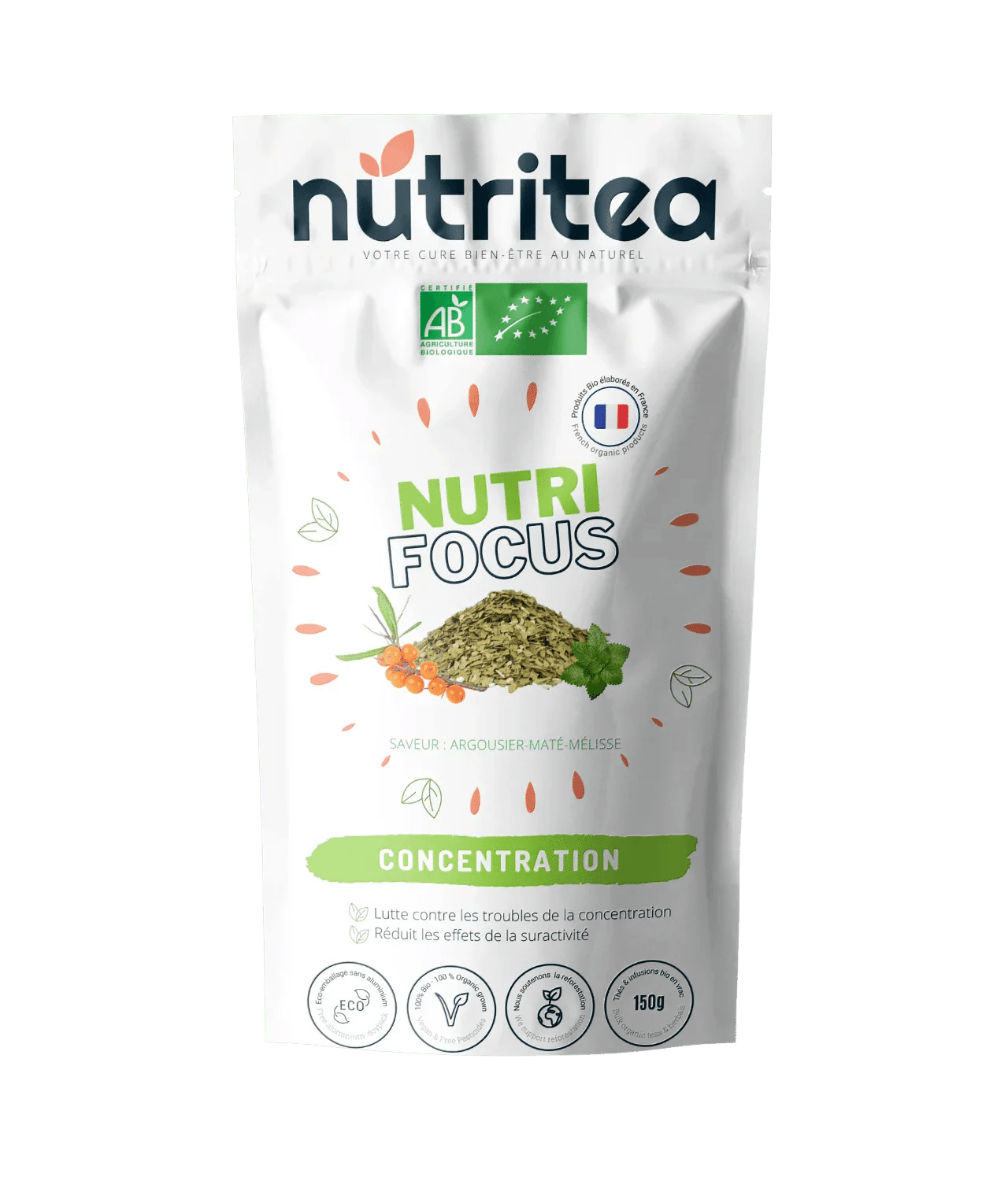 NutriFocus - Thé Bio pour stimuler votre concentration - Magsmarts