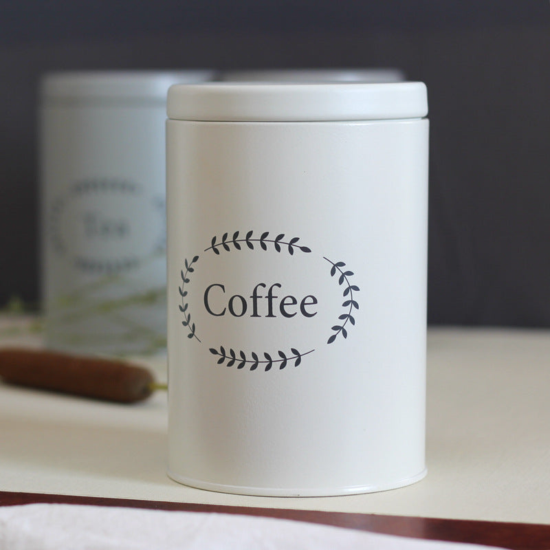 Tea, Coffee Storage Tank Desktop Dustproof Storage Can