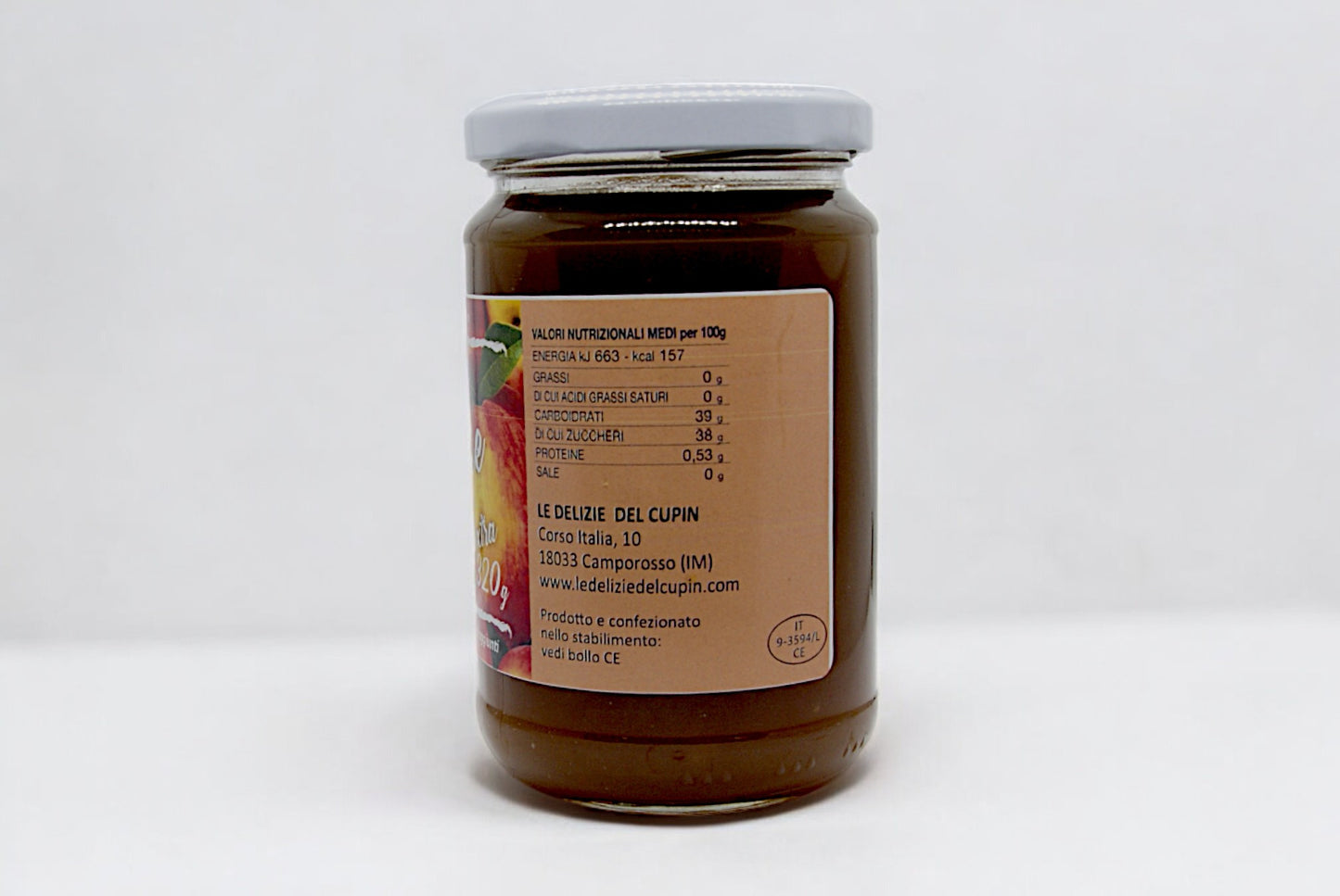 Extra Peach Jam 320g - Magsmarts