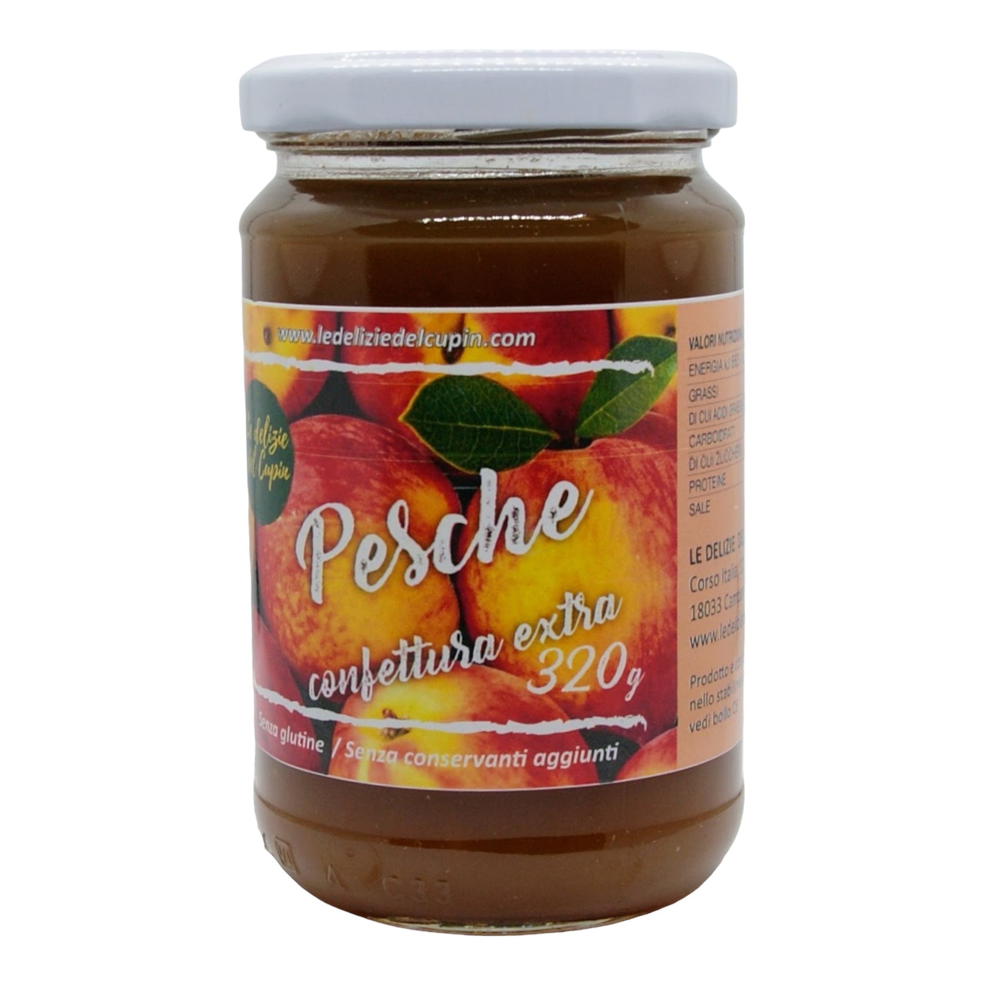 Extra Peach Jam 320g - Magsmarts