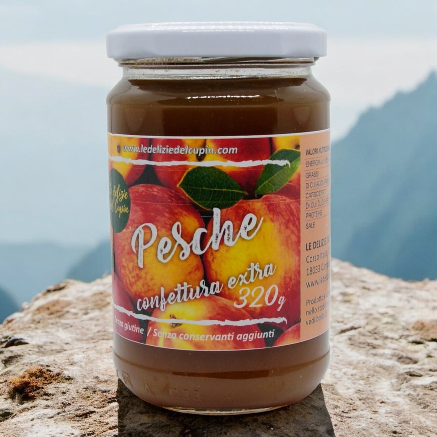 Extra Peach Jam 320g - Magsmarts