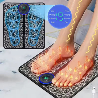 NNEOBA Electric Foot Massager Pad Muscle Relaxation Trainer - Magsmarts