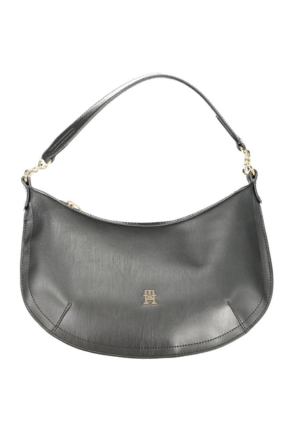 TOMMY HILFIGER BLACK WOMEN'S BAG - Magsmarts