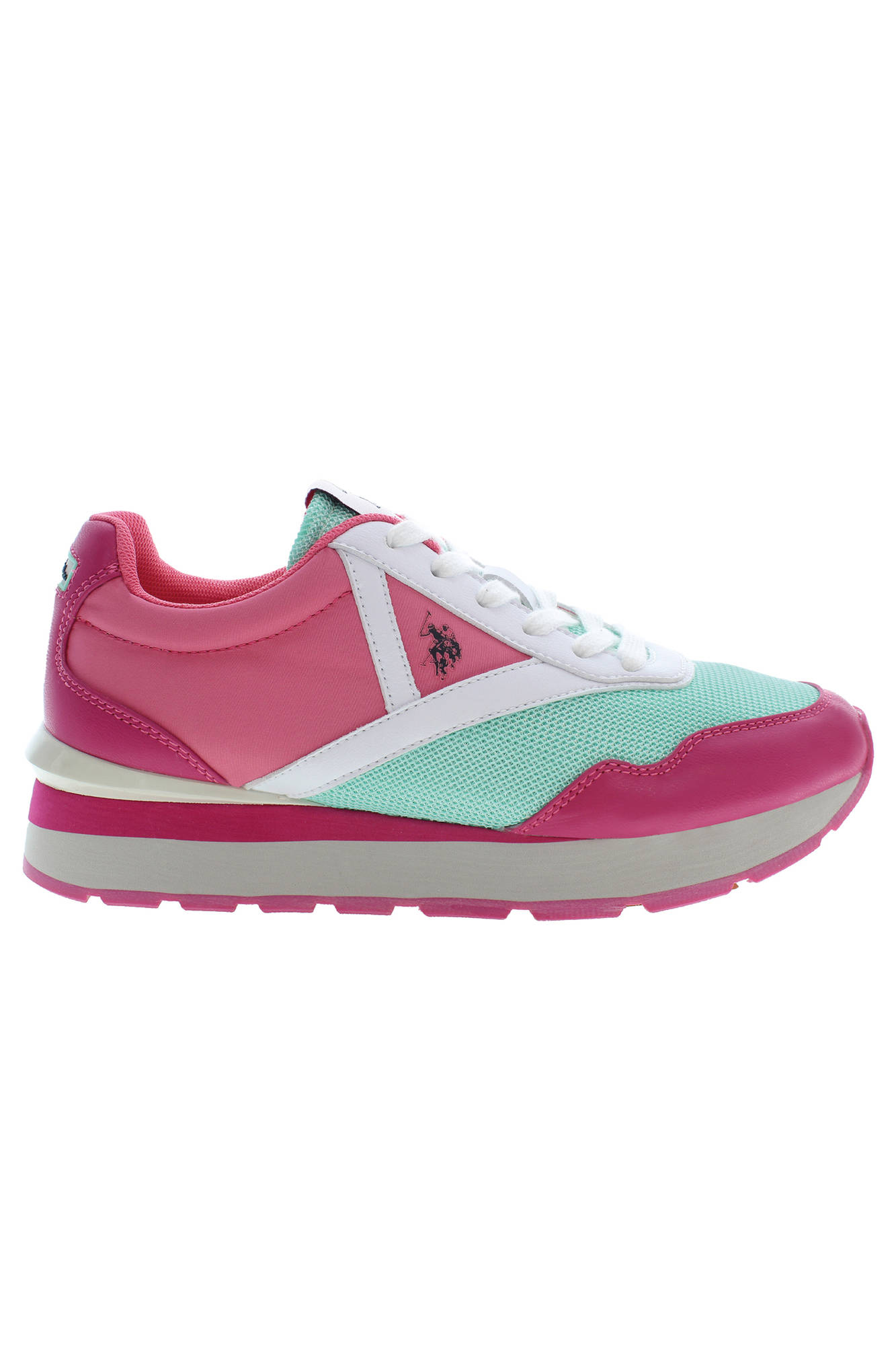 US POLO BEST PRICE WOMEN'S SPORTS FOOTWEAR PINK - Magsmarts
